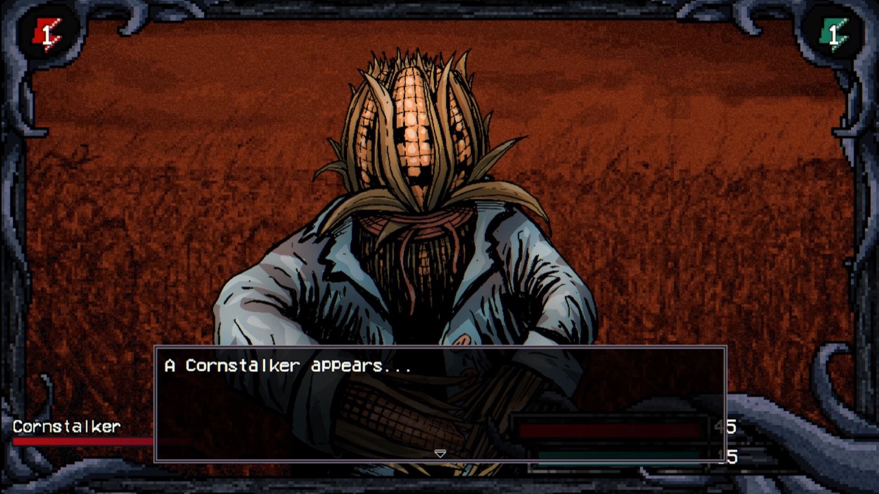 Welcome to Elderfield Cornstalker battle encounter